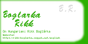 boglarka rikk business card